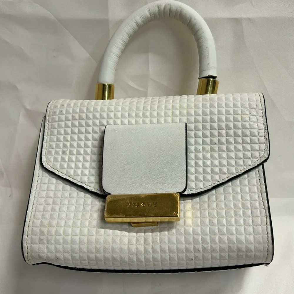 Visions White Small Bag. New without Tag **